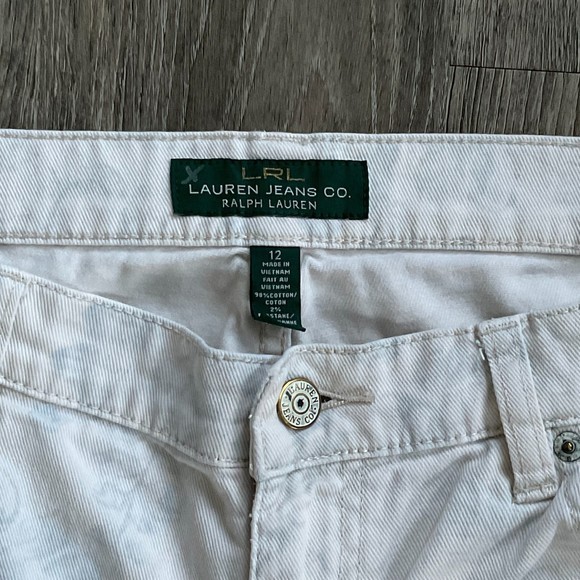 LRL Lauren Ralph Lauren Jeans Modern Straight Ankle Size‎ 12 Denim - Picture 2 of 6